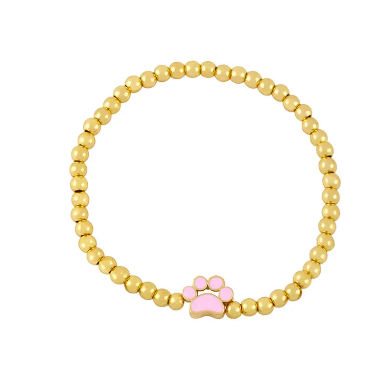 Gold Filled Dog Mom Bracelets set of 3