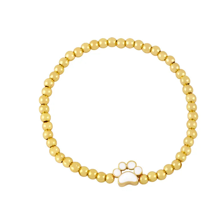 Gold Filled Dog Mom Bracelets set of 3