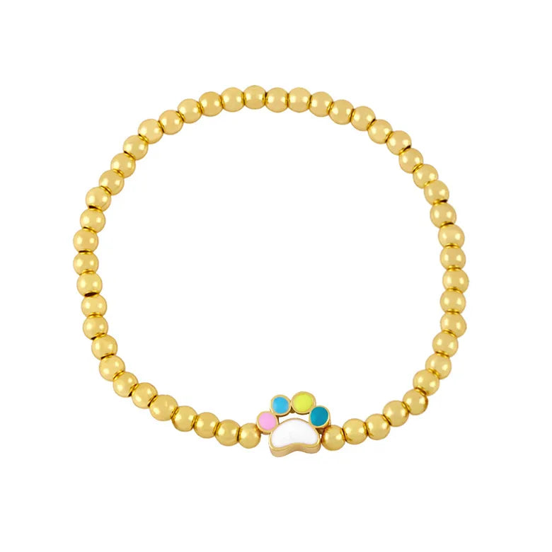 Gold Filled Dog Mom Bracelets set of 3