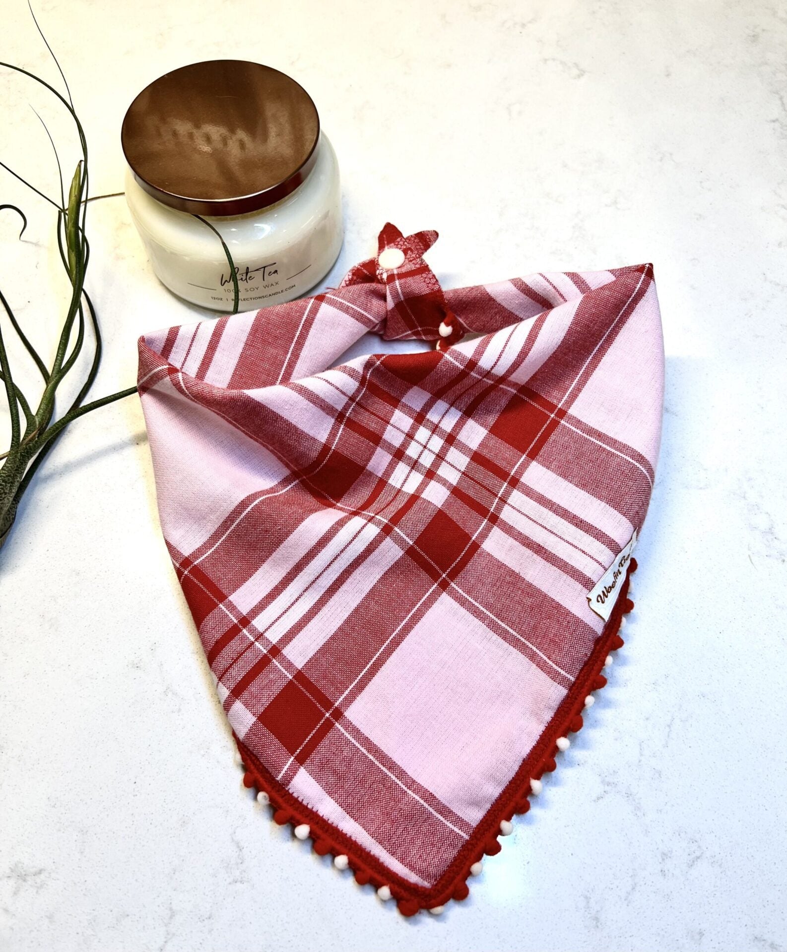 Red Dog Tie Bandanna