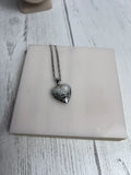 Stainless Steel Heart Locket Necklace