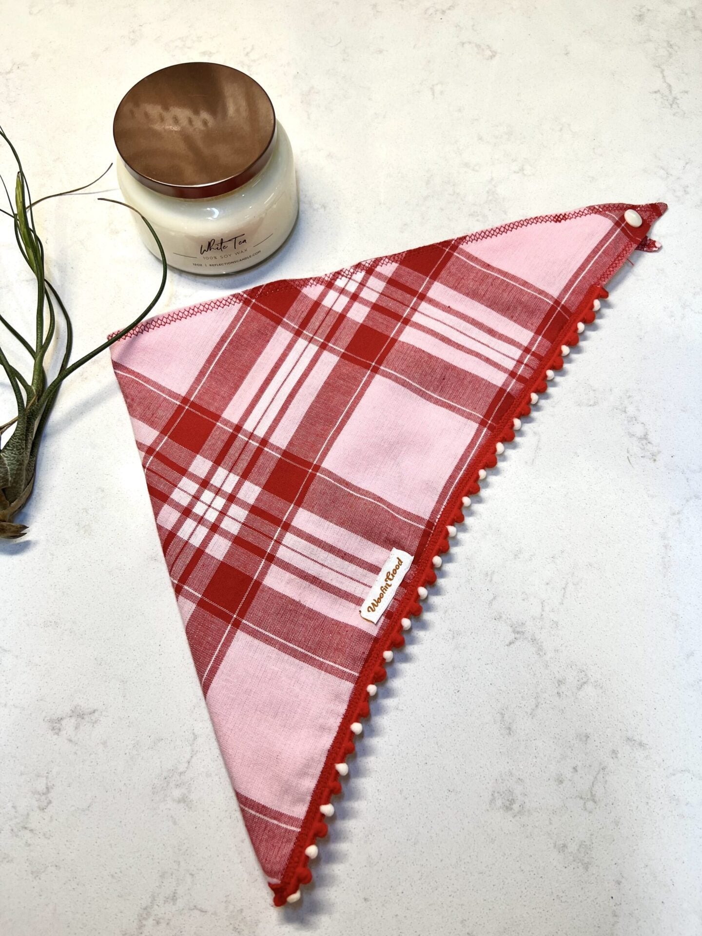 Red Dog Tie Bandanna