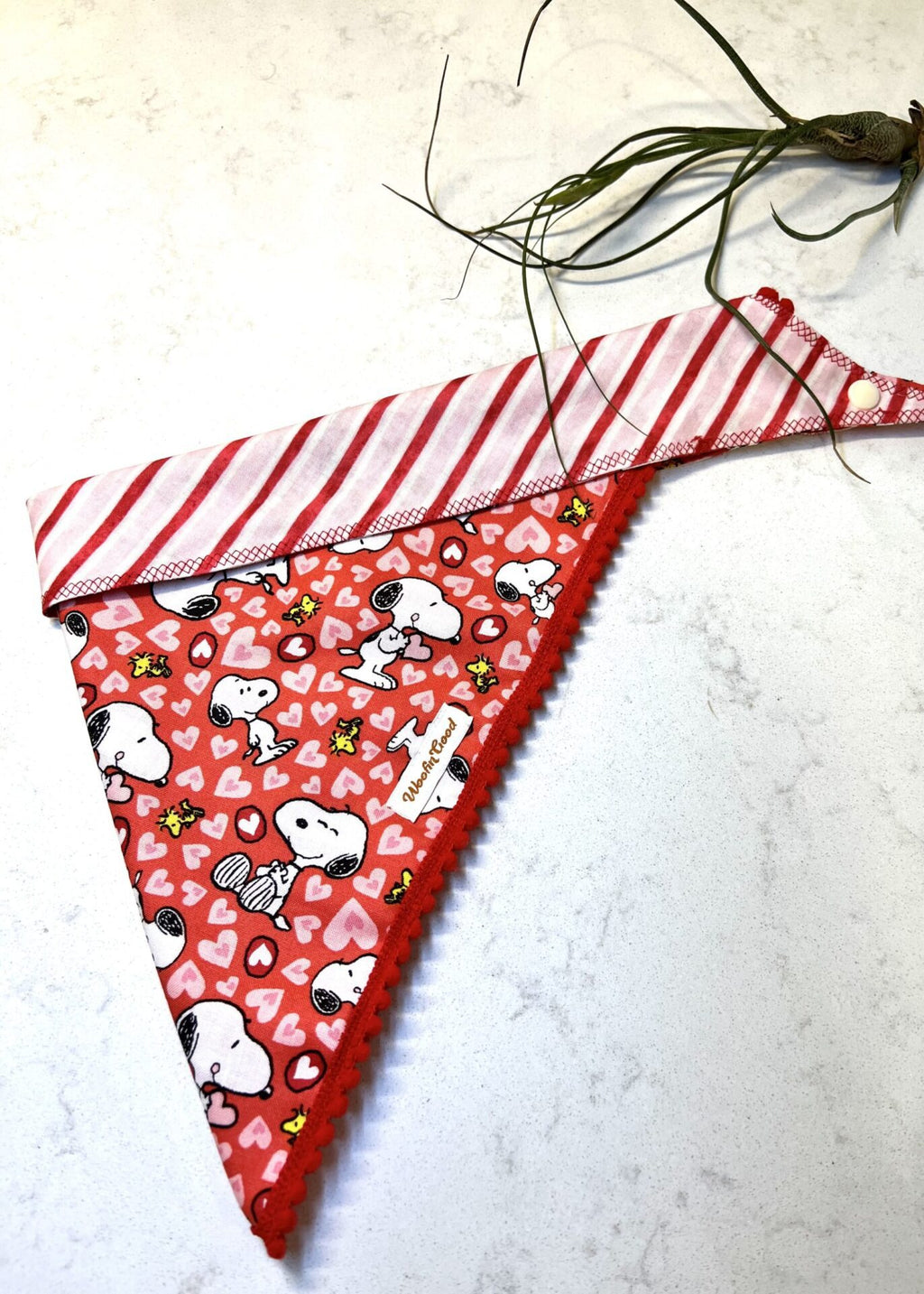 Snoopy Valentine Tie Bandanna