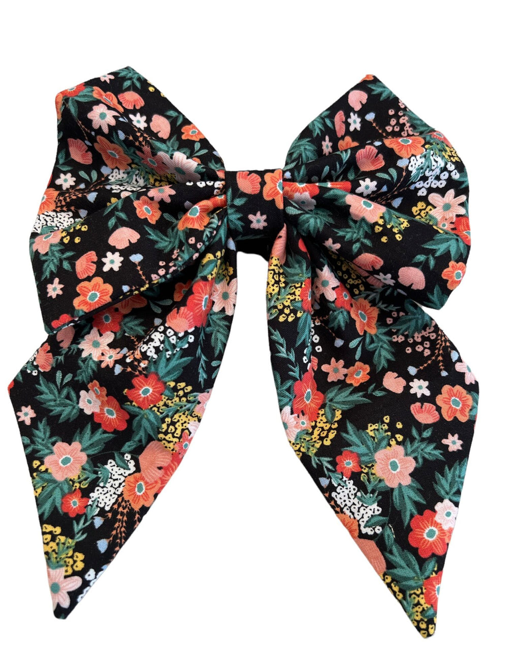 Wildflower Sailor Dog Bow
