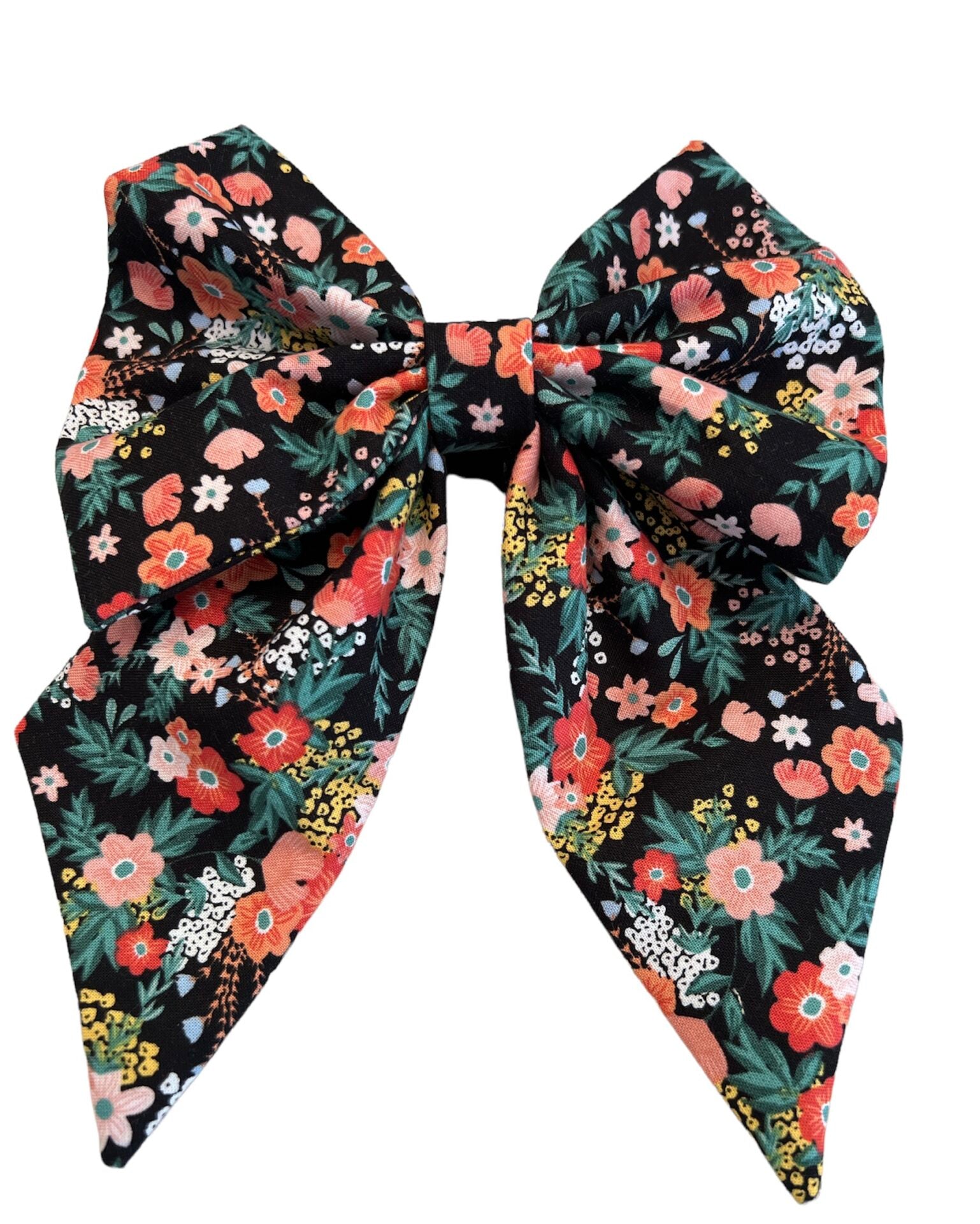 Wildflower Sailor Dog Bow
