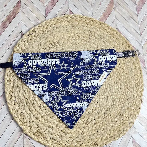 Cowboys Over the Collar Dog Bandanna