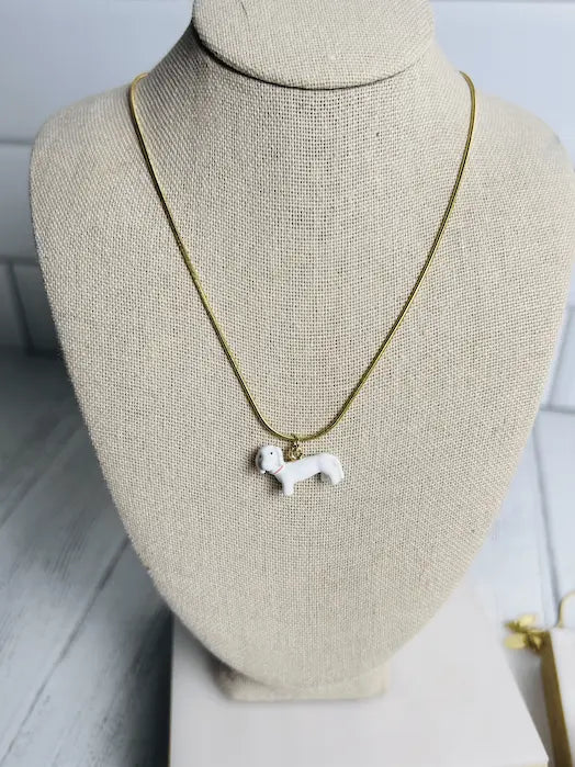 Sleek Pup Pendant