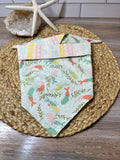 Mermaids Tie Dog Bandanna