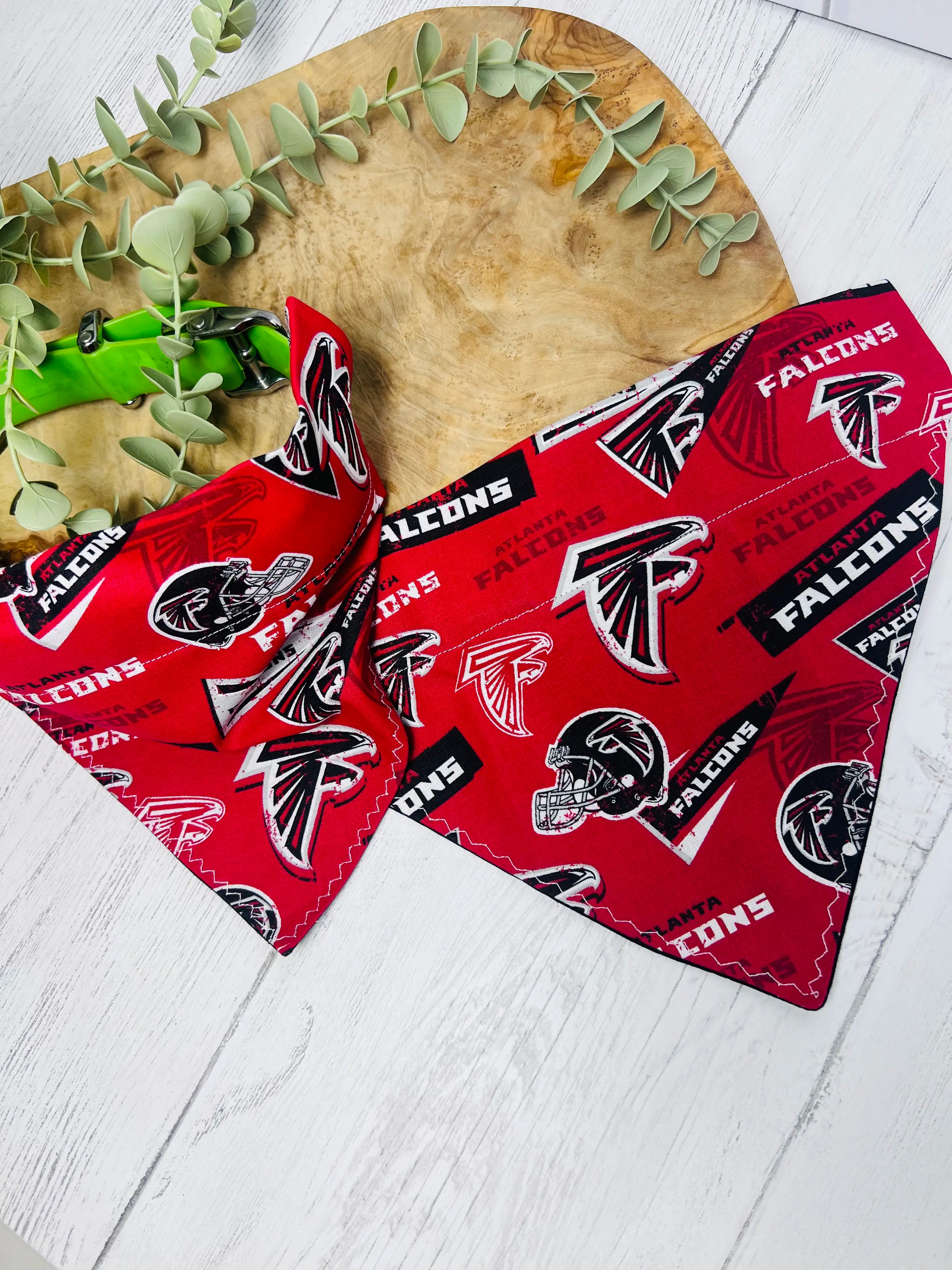 Falcons Over the Collar Dog Bandanna
