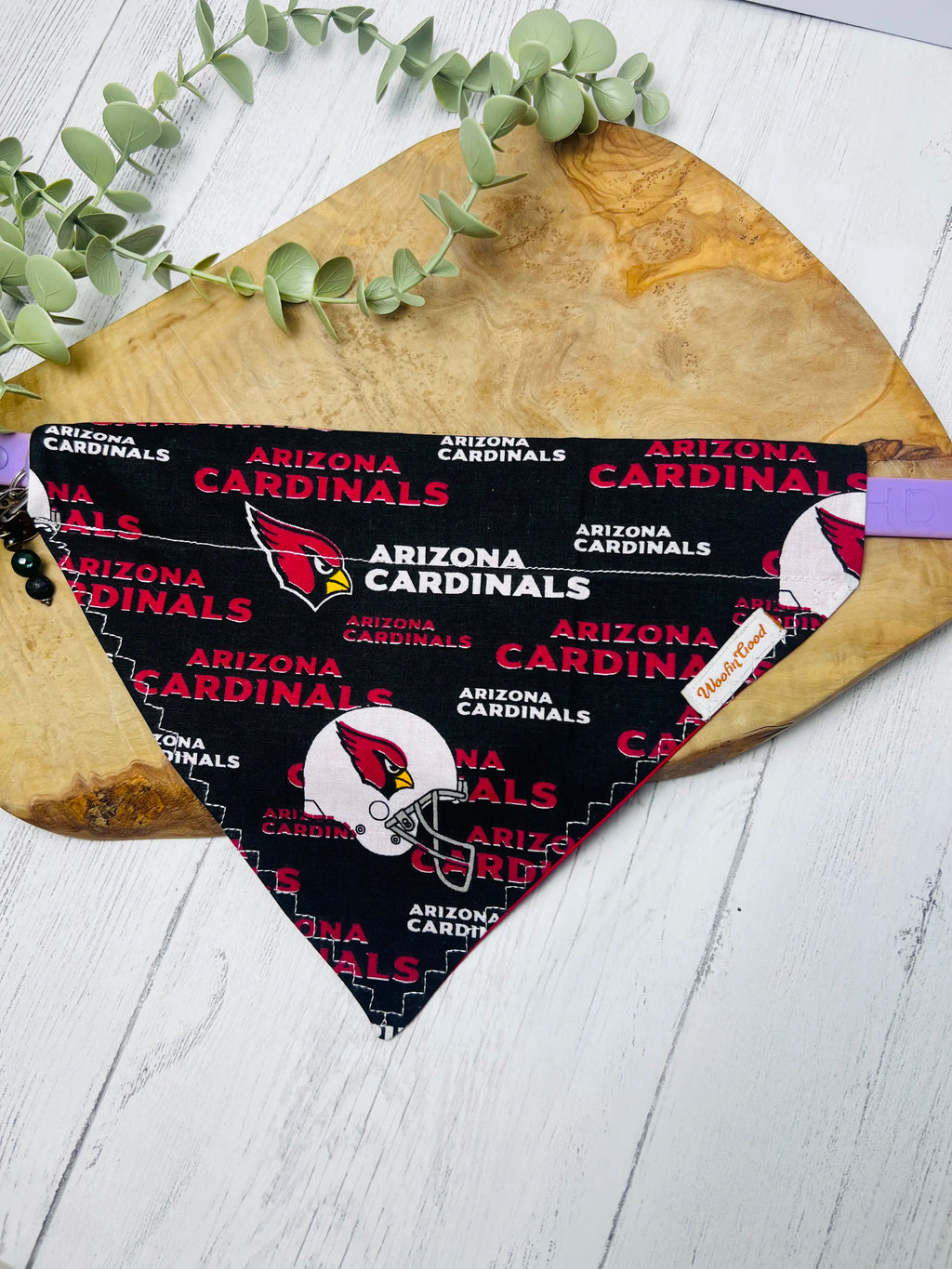Arizona Cardinals Over the Collar Dog Bandanna