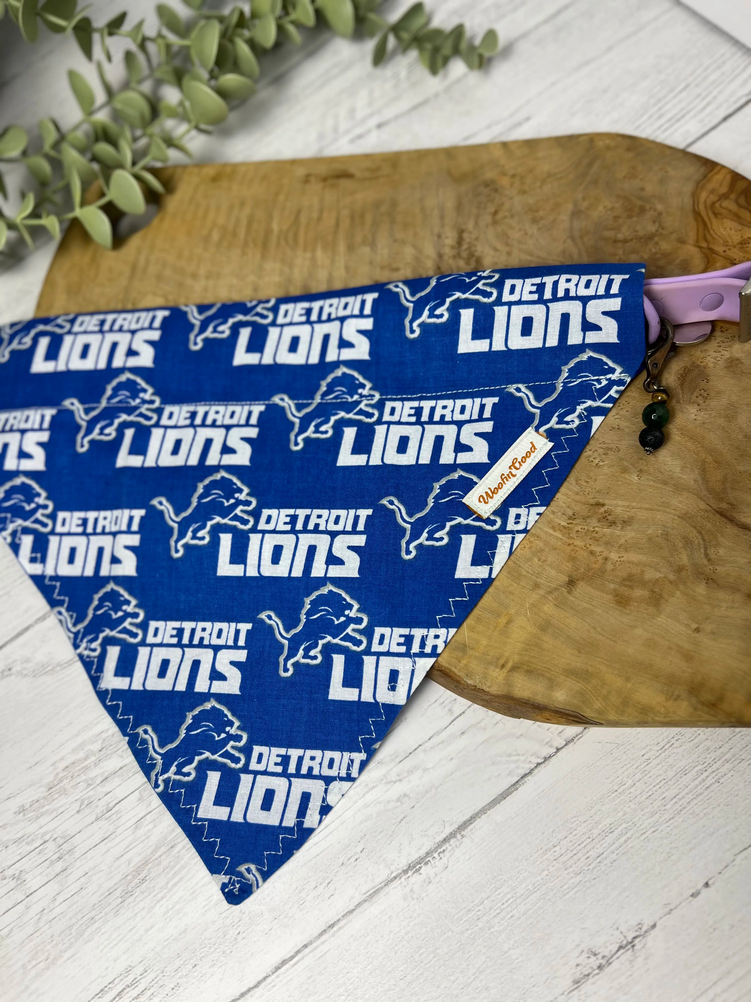 Lions Over the Collar Dog Bandanna