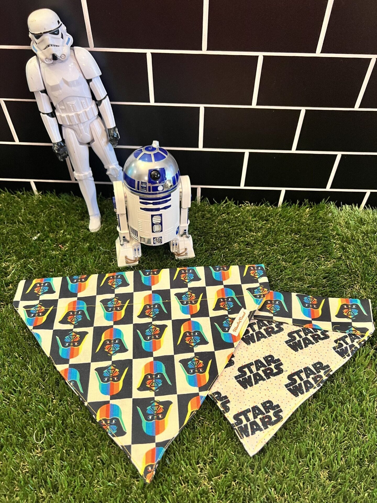 Star Wars Colorful Darth Vader Reversible Bandanna
