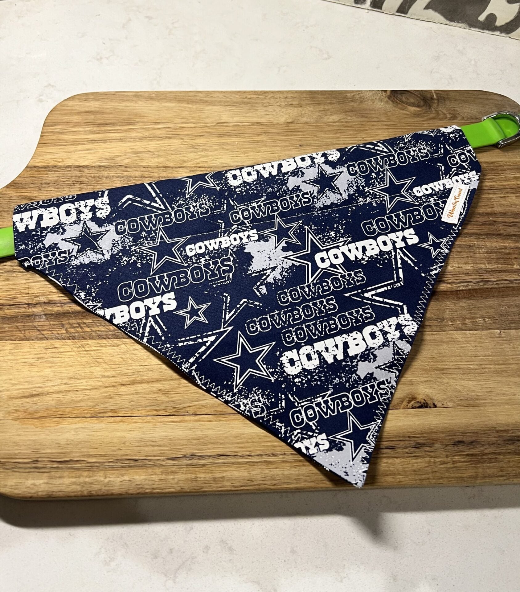 Dallas Cowboys Collage Dog Bandanna Collar