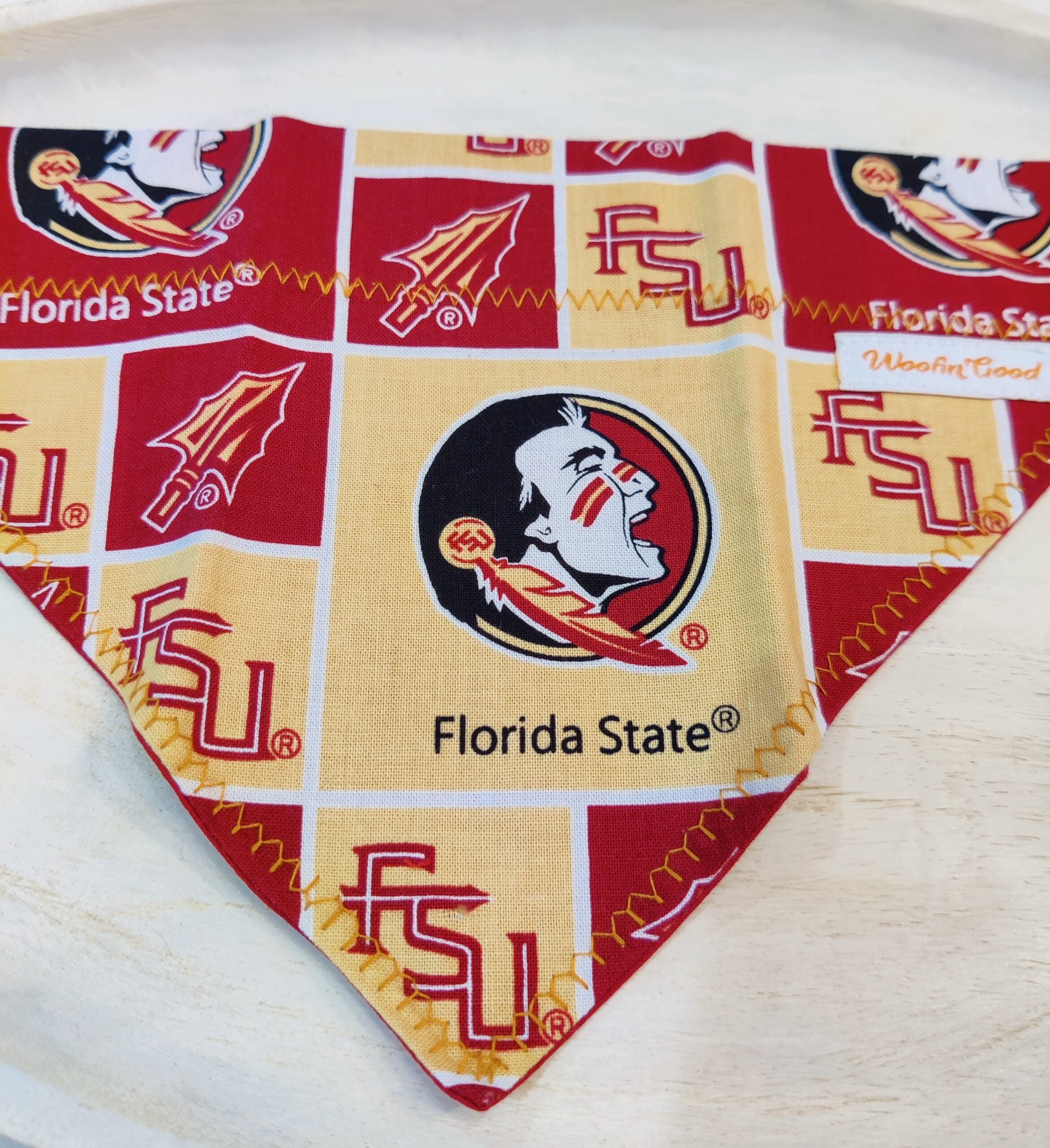 Florida State Seminoles College Dog Bandanna