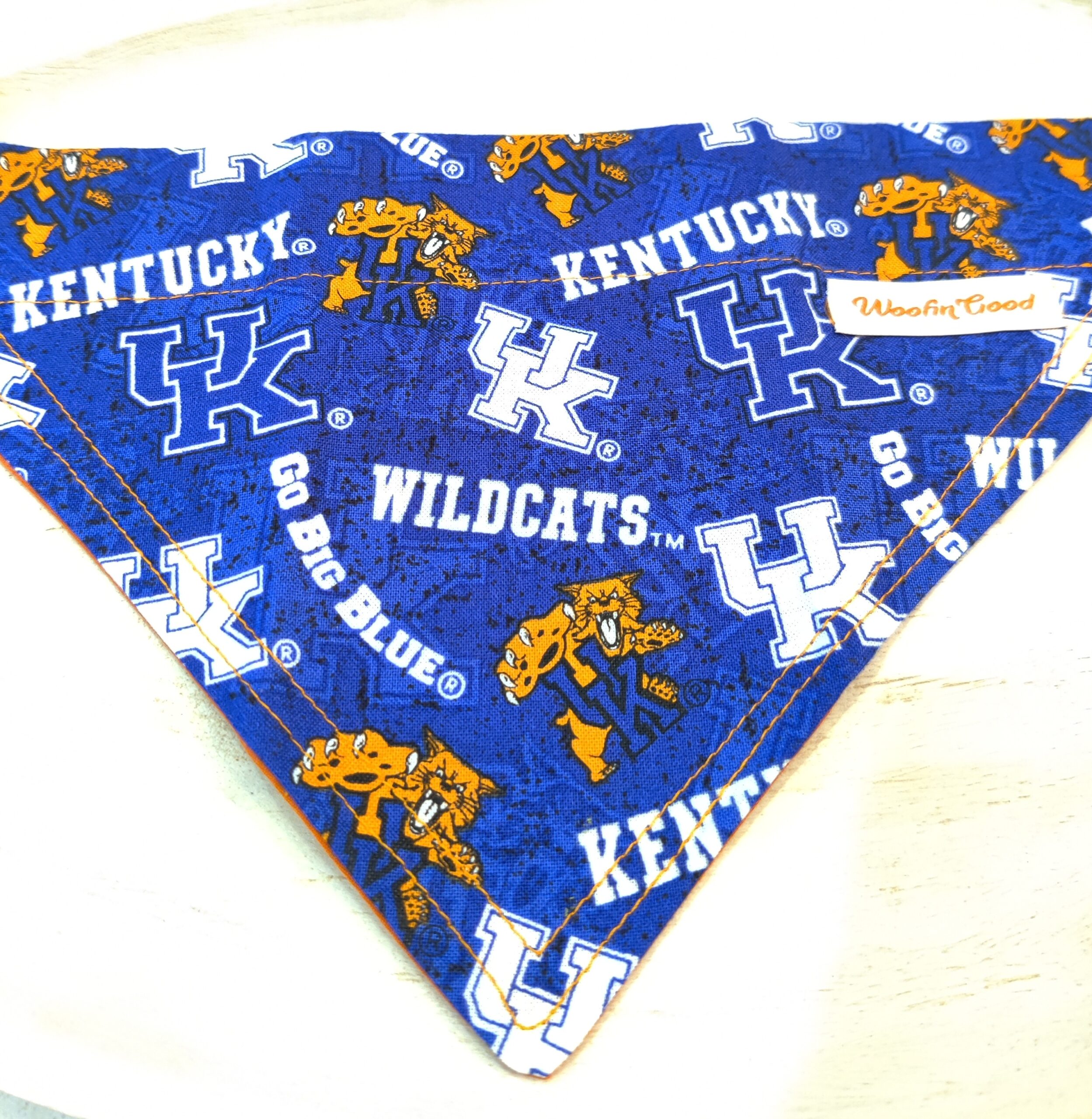 University of Kentucky Wildcats Dog Bandanna over the Collar