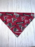 ATLANTA FALCONS Dog Bandanna Over the collar