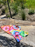 SUMMER Dog Bandanna over the collar