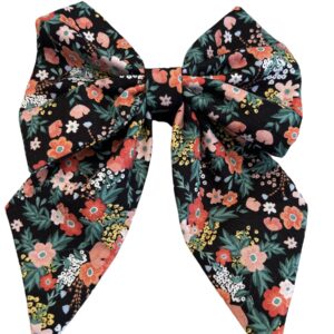 Wildflower Sailor Dog Bow